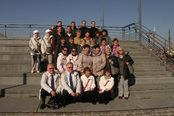 Gruppenfoto vom 2. Zwillingstreffen in Bremerhaven 2010